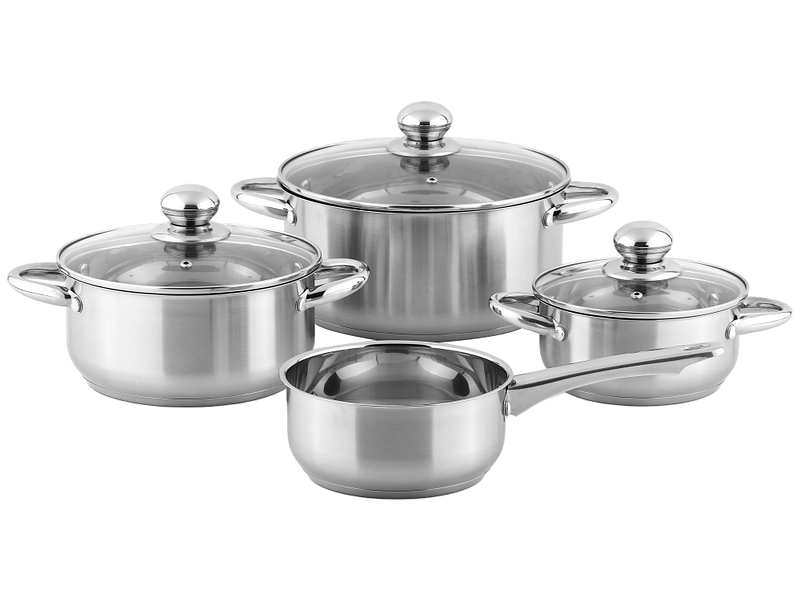 Set cuisson TOP 7 pièces inox argenté