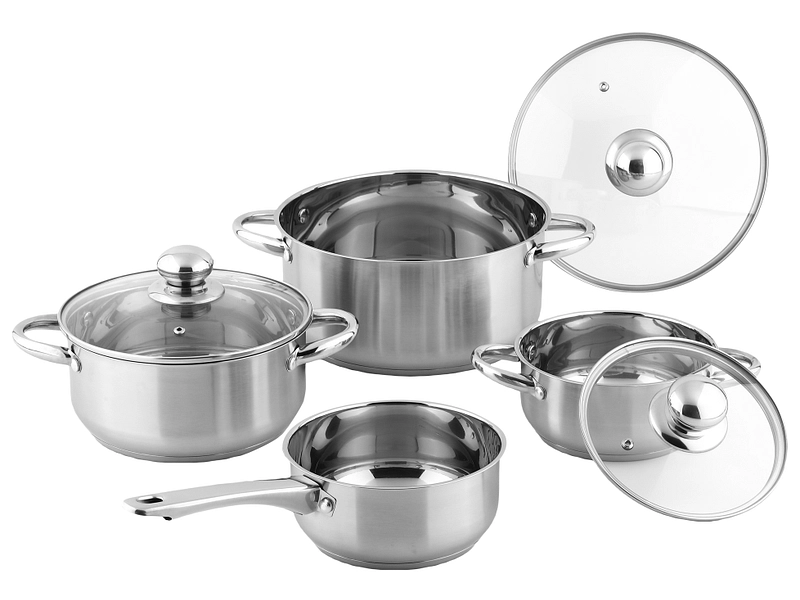 Set cuisson TOP 7 pièces inox argenté