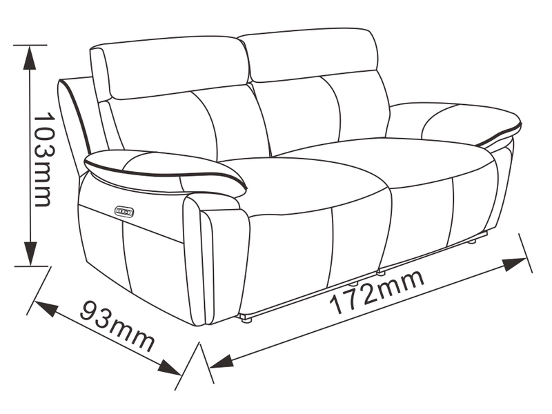 2er Sofa EDER