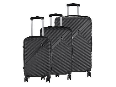 Set de 3 valises WAYFARER noir