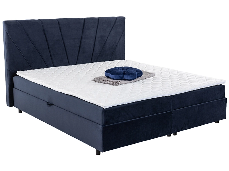 Boxspring YORU bleu