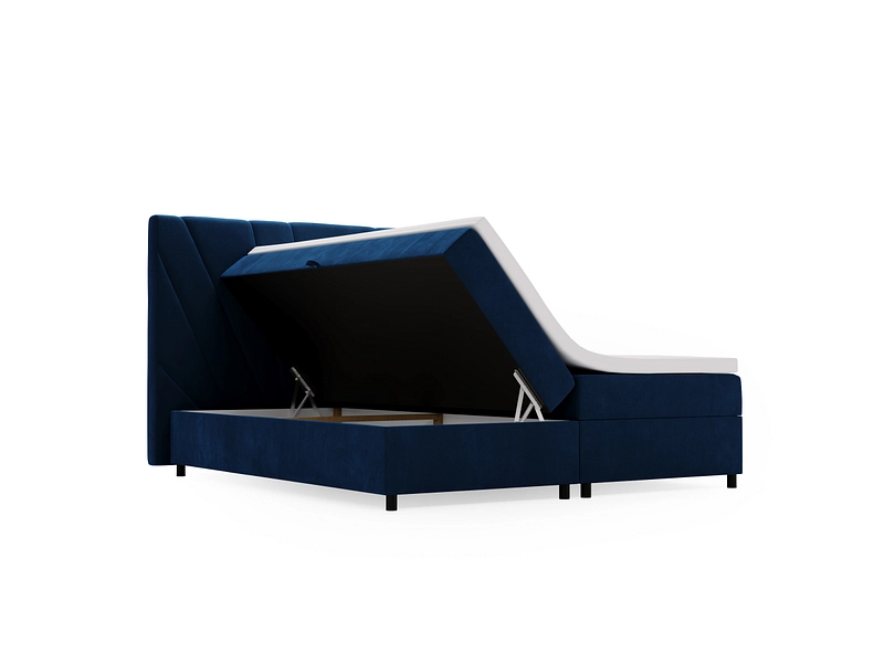 Boxspring YORU bleu