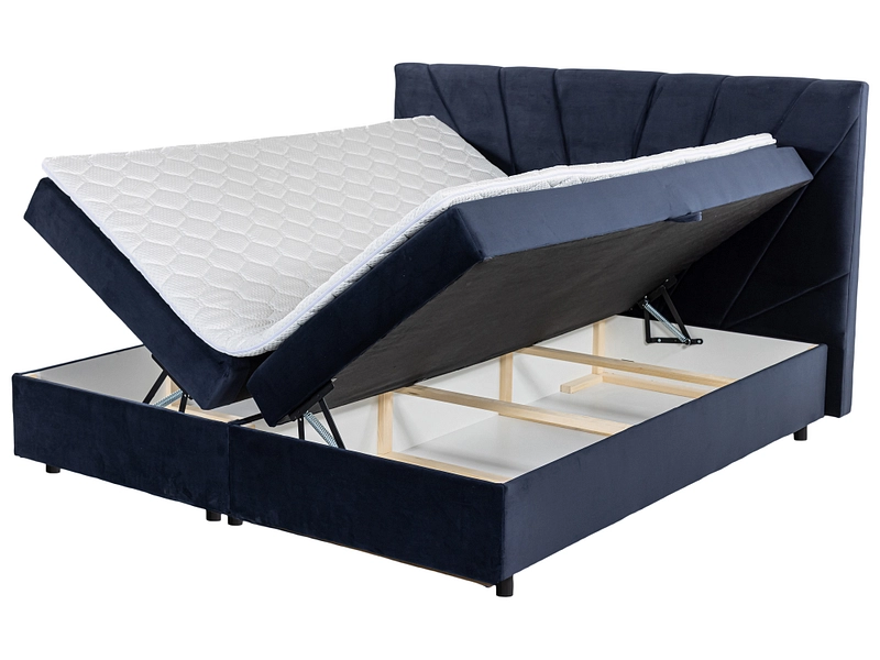 Boxspring YORU bleu