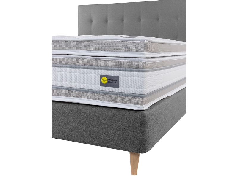 Boxspring RELAX BY BICO CHARLOTTE antracite