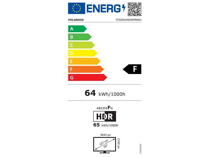 TV LED POLAROID 50''/127 cm