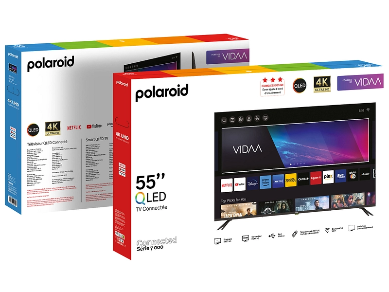 TV QLED POLAROID 55''/139 cm