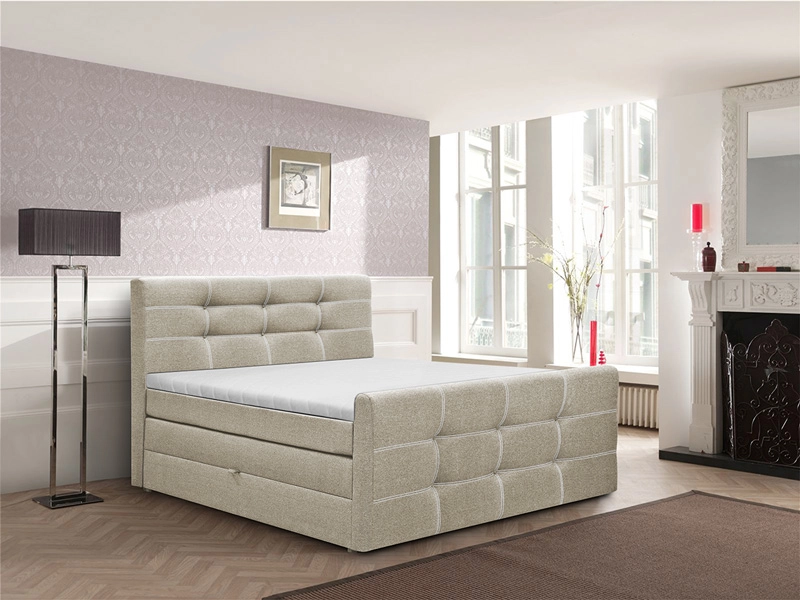 Boxspringbett BLING II beige