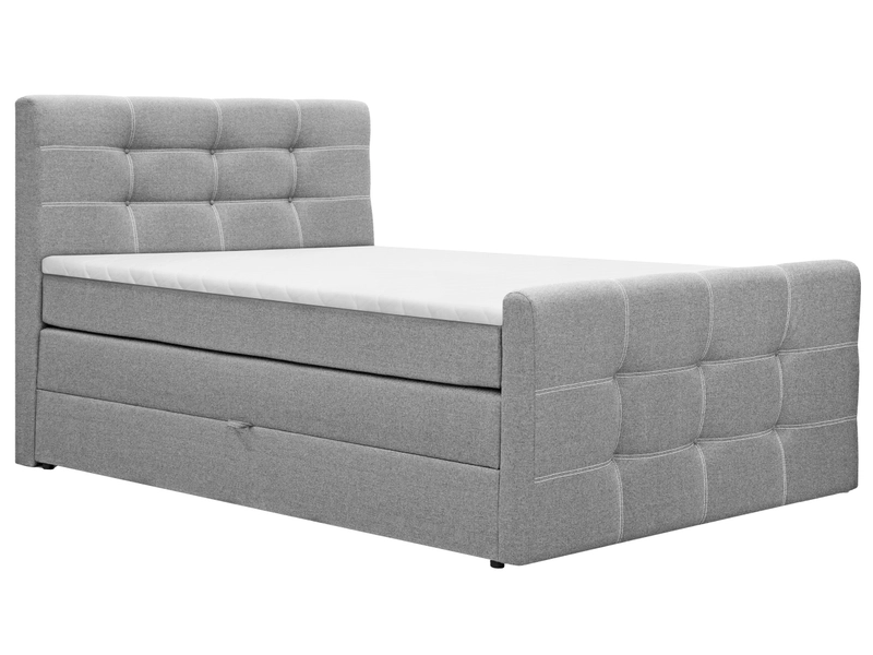 Boxspringbett BLING II grau