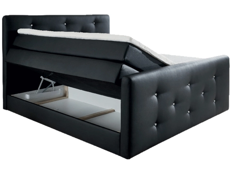 Boxspringbett BLING II schwarz