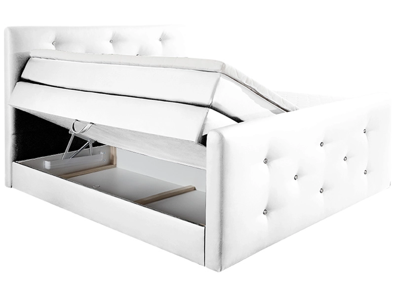 Boxspringbett BLING II weiss