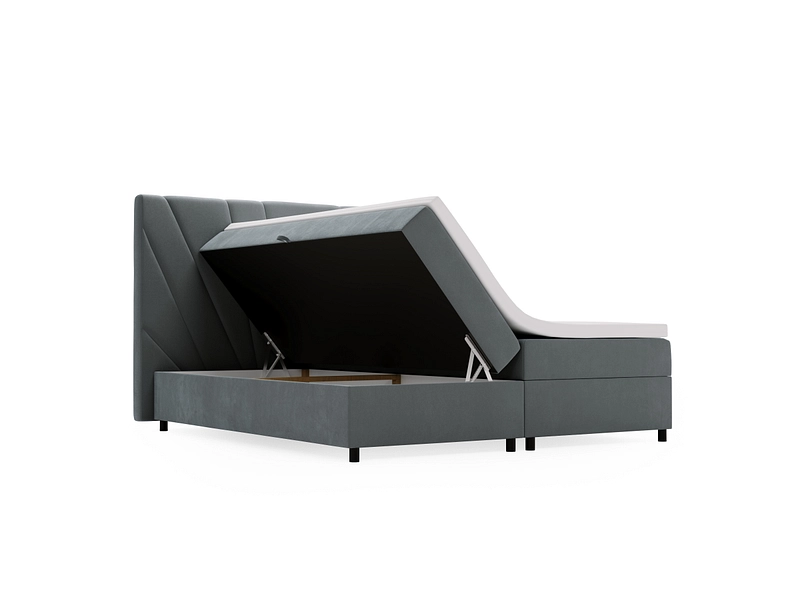 Boxspring YORU gris