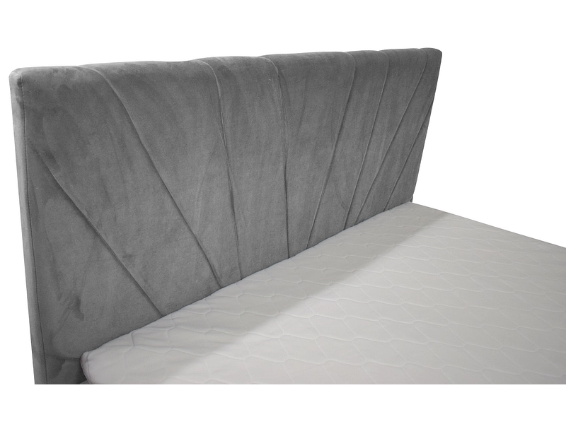 Boxspringbett YORU grau