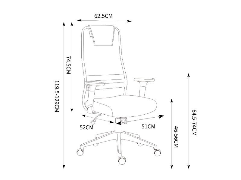 Fauteuil de bureau JOB