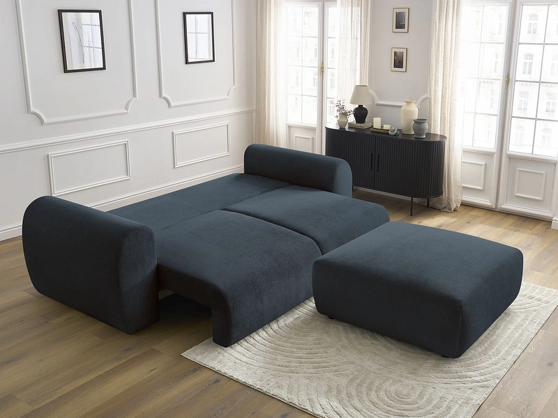 3er Sofa mit Hocker BOBOCHIC LUCIEN