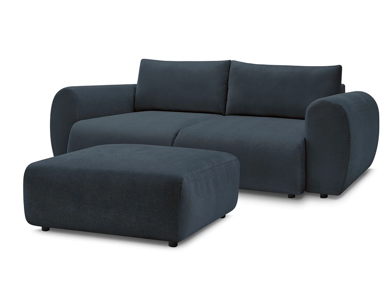 3er Sofa mit Hocker BOBOCHIC LUCIEN