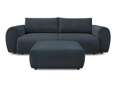 3er Sofa mit Hocker BOBOCHIC LUCIEN