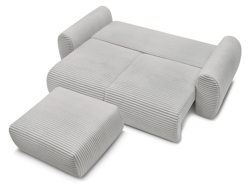 3er Sofa mit Hocker BOBOCHIC LUCIEN