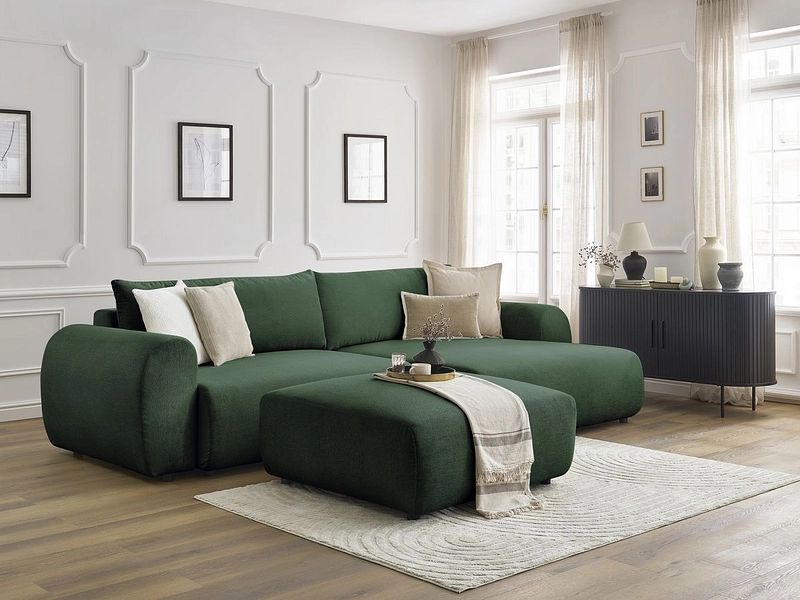 Ecksofa mit Hocker BOBOCHIC LUCIEN