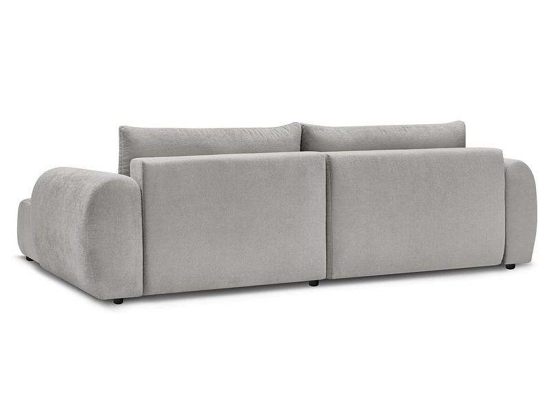 Canapé d'angle avec pouf BOBOCHIC LUCIEN