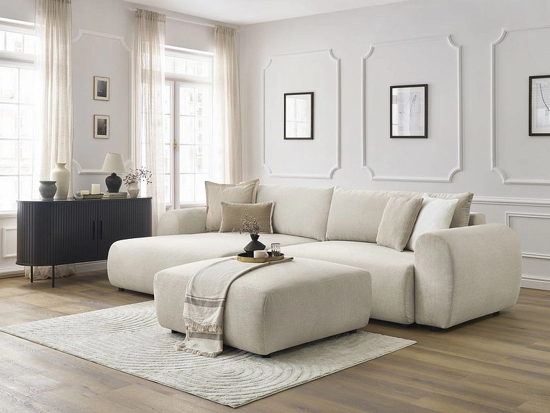 Ecksofa mit Hocker BOBOCHIC LUCIEN