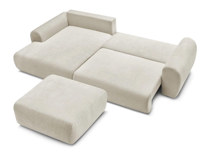 Ecksofa mit Hocker BOBOCHIC LUCIEN