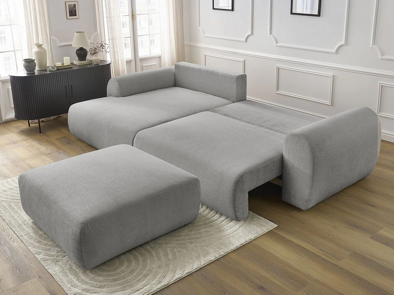 Ecksofa mit Hocker BOBOCHIC LUCIEN