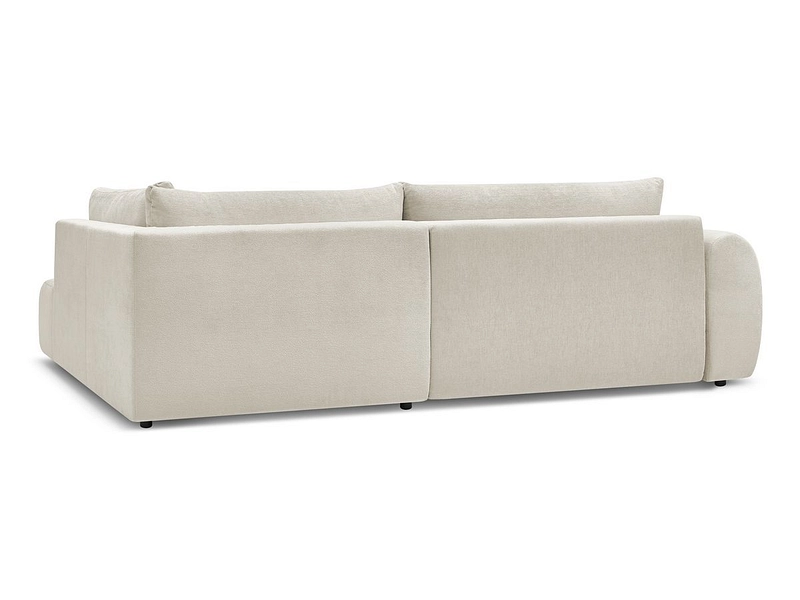 Divano ad angolo con pouf BOBOCHIC LUCIEN