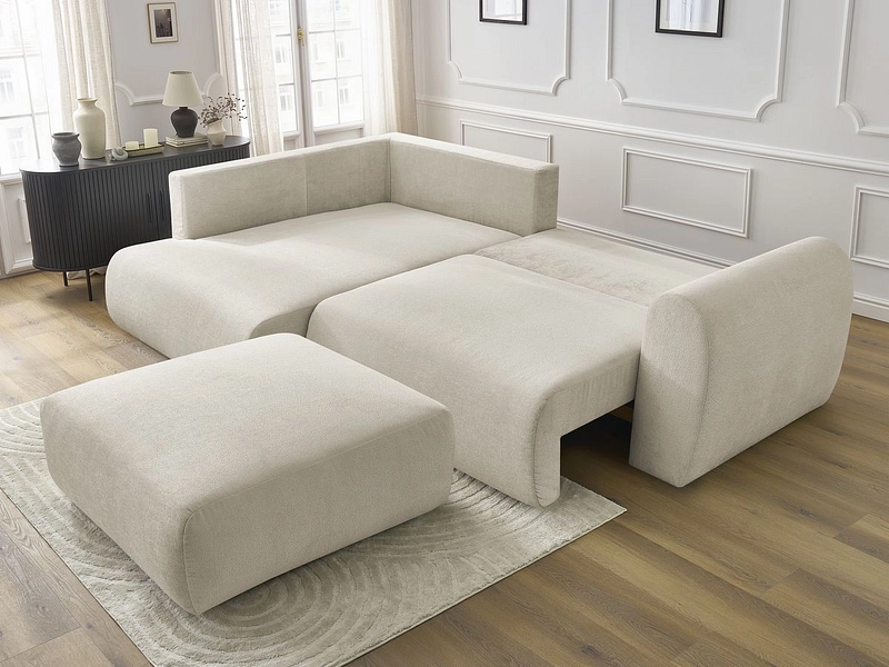 Ecksofa mit Hocker BOBOCHIC LUCIEN