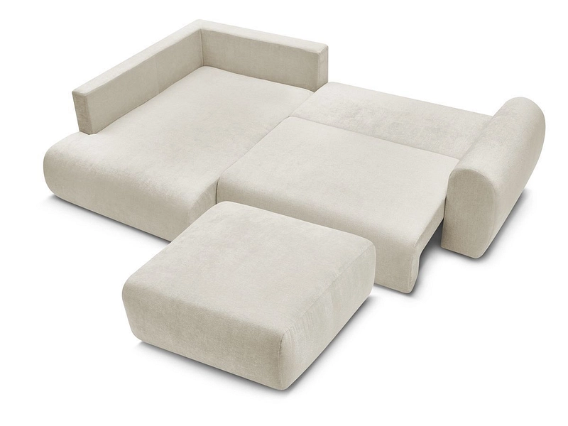 Ecksofa mit Hocker BOBOCHIC LUCIEN