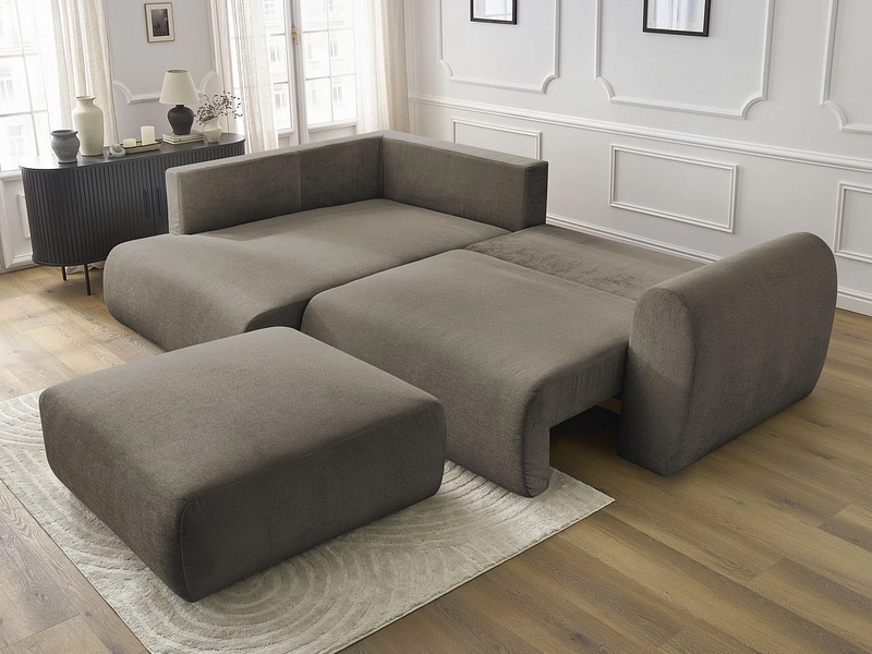 Ecksofa mit Hocker BOBOCHIC LUCIEN