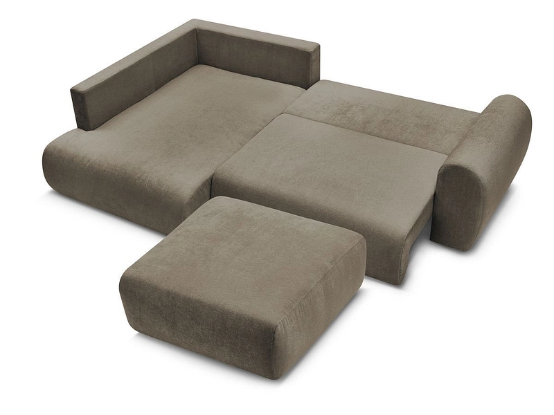 Ecksofa mit Hocker BOBOCHIC LUCIEN