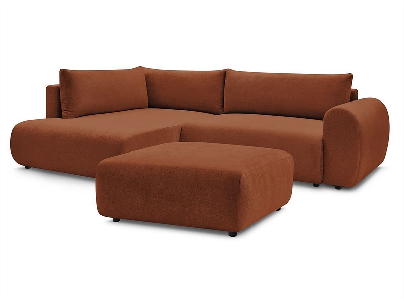 Ecksofa mit Hocker BOBOCHIC LUCIEN