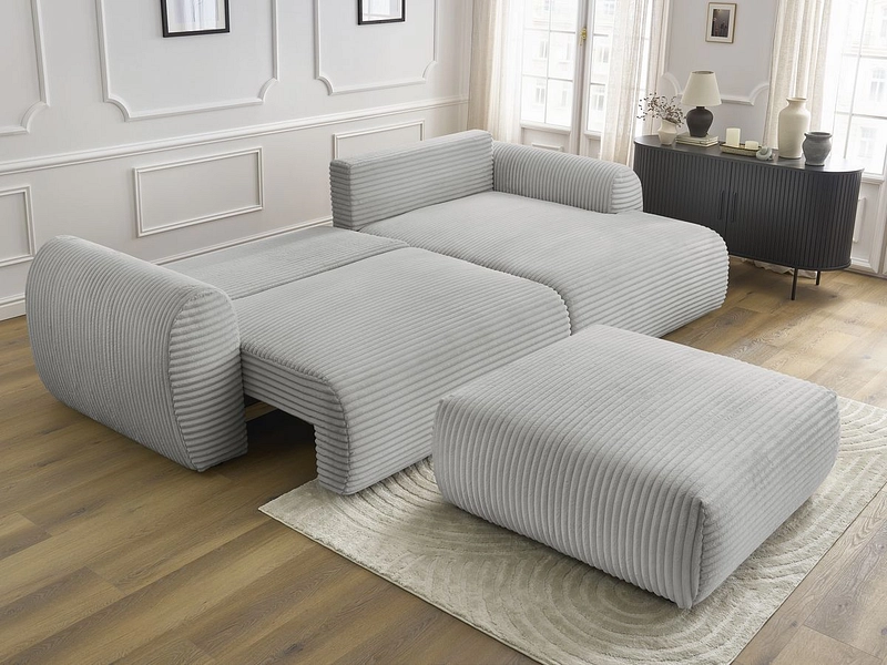 Ecksofa mit Hocker BOBOCHIC LUCIEN