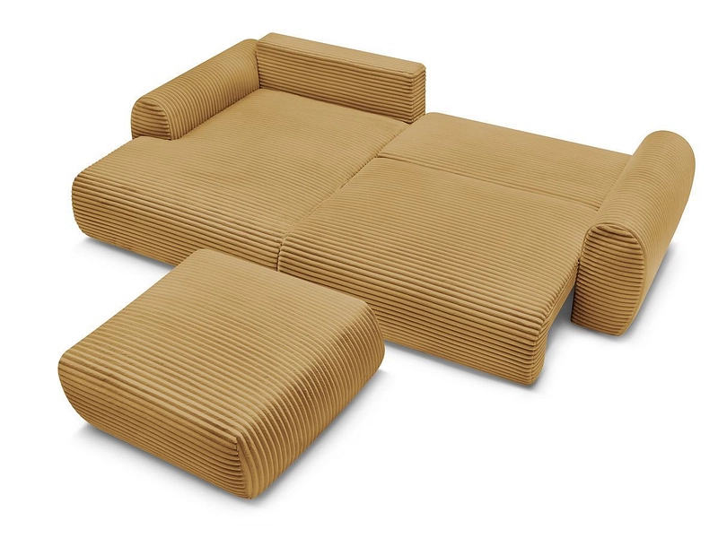 Ecksofa mit Hocker BOBOCHIC LUCIEN