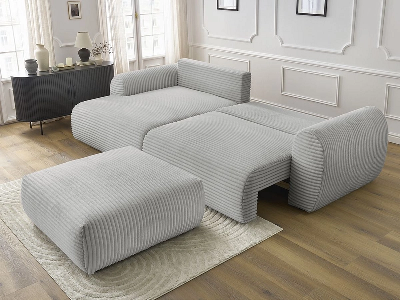 Ecksofa mit Hocker BOBOCHIC LUCIEN