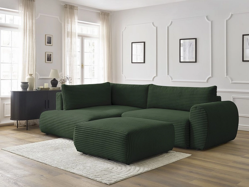 Ecksofa mit Hocker BOBOCHIC LUCIEN