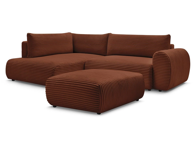 Ecksofa mit Hocker BOBOCHIC LUCIEN