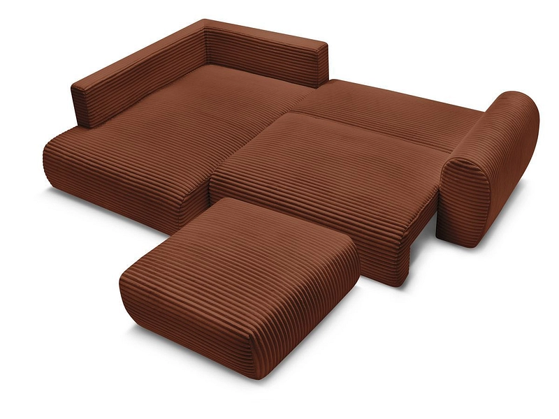 Ecksofa mit Hocker BOBOCHIC LUCIEN