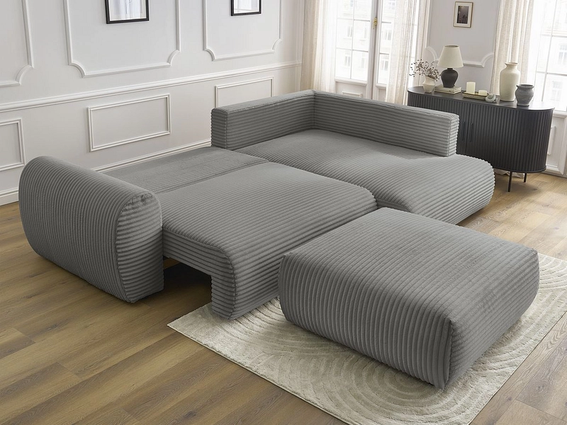 Ecksofa mit Hocker BOBOCHIC LUCIEN