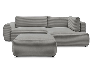 Ecksofa mit Hocker BOBOCHIC LUCIEN