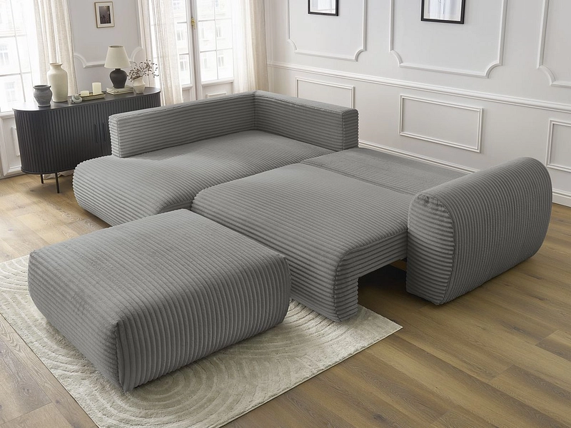 Ecksofa mit Hocker BOBOCHIC LUCIEN