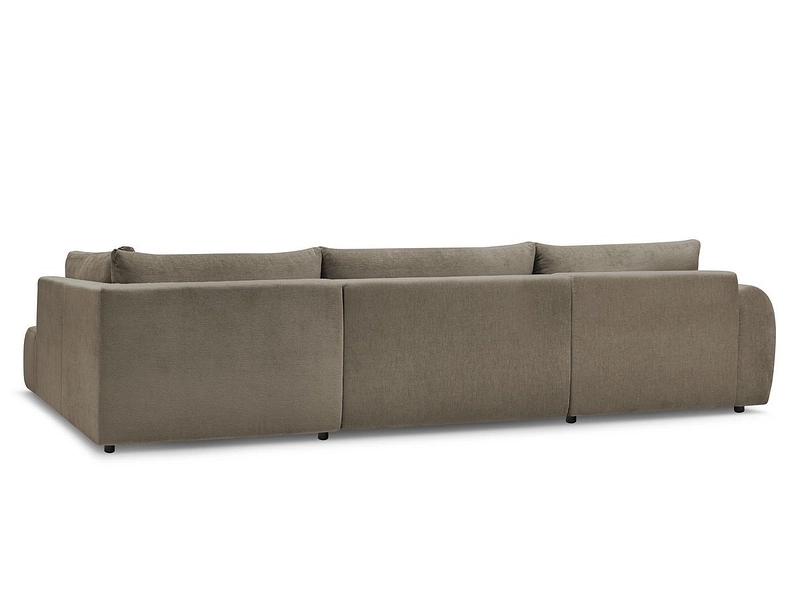 Panorama-Ecksofa mit Hocker BOBOCHIC LUCIEN