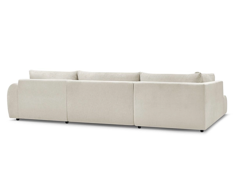 Panorama-Ecksofa mit Hocker BOBOCHIC LUCIEN