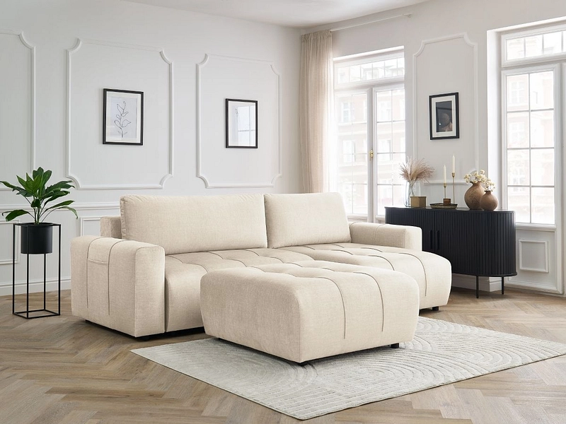 Ecksofa mit Hocker BOBOCHIC ARSENE