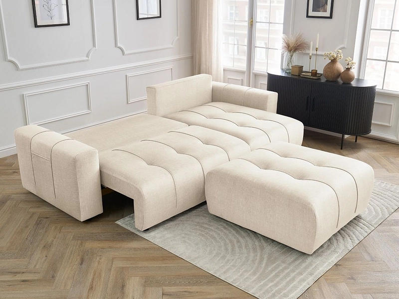 Ecksofa mit Hocker BOBOCHIC ARSENE