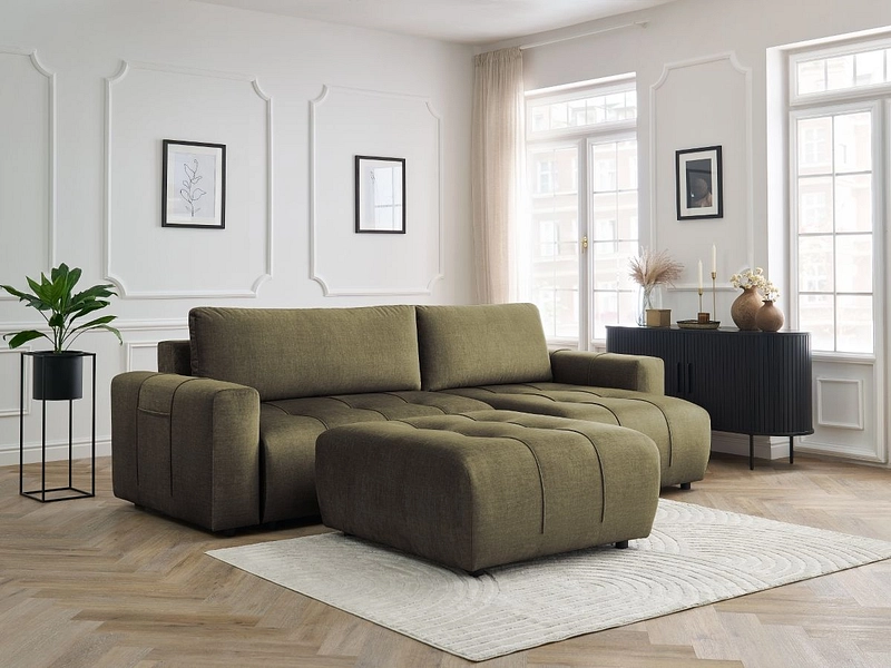 Ecksofa mit Hocker BOBOCHIC ARSENE