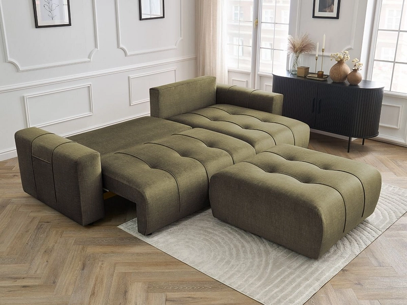 Ecksofa mit Hocker BOBOCHIC ARSENE