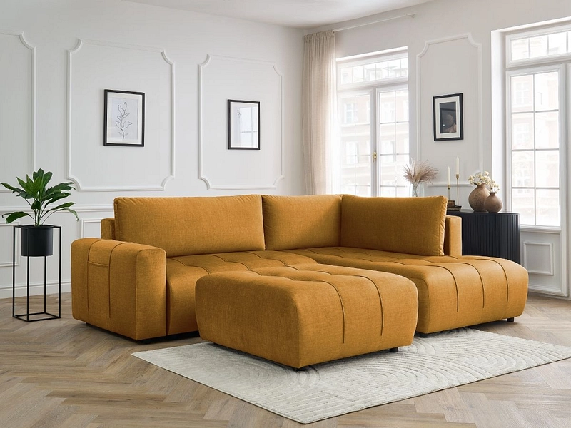 Ecksofa mit Hocker BOBOCHIC ARSENE