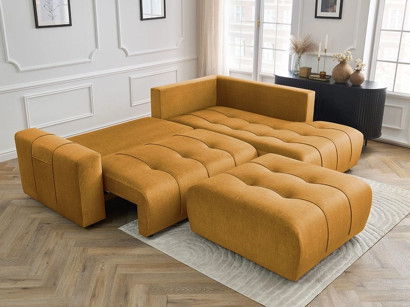 Ecksofa mit Hocker BOBOCHIC ARSENE