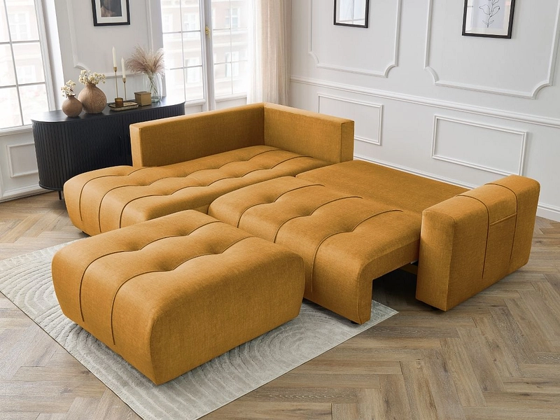 Ecksofa mit Hocker BOBOCHIC ARSENE